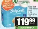 Baby Soft - Toilet Tissue Rolls