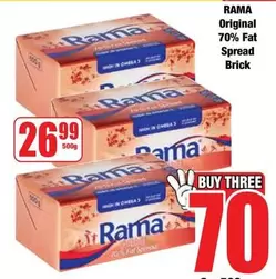 Rama - Original 70% Fat Spread Brick