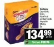 Cadbury - Crunchie Blast, Hazelnut or Dairymilk Impulse Sticks