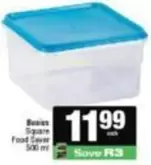 Square Food Saver
