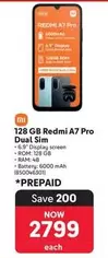 Xiaomi - Redmi A7 Pro Dual Sim