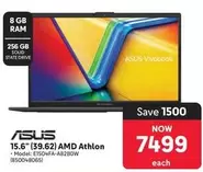 Asus - 15.6" (39.62) AMD Athlon Laptop - Model: E1504FA-A82B0W (850048065)