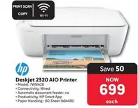 HP - Deskjet 2320 AIO Printer