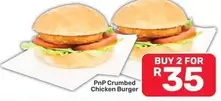 Crumbed Chicken Burger