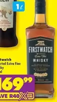 Firstwatch - Extra Fine Whisky