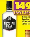 Russian Bear - Vodka