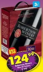 Robertson Winery - Wine All Variants