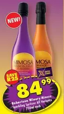 Robertson Winery - Mimosa Sparkling Spritzer