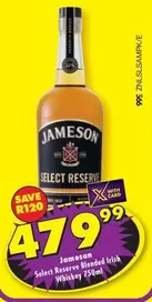 Jameson - Select Reserve Blended Irish Whiskey 750ml