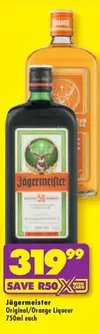 Jägermeister Original/Orange Liqueur