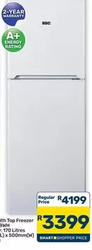 KIC - Top Freezer BWH