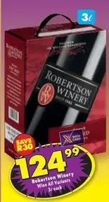 Robertson Winery - Wine All Variants
