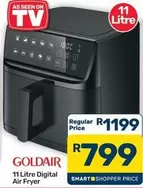 Goldair - 11 Litre Digital Air Fryer