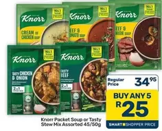 Knorr - Packet Soup or Tasty Stew Mix