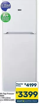KIC - Top Freezer BWH