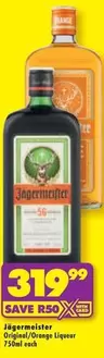 Jagermeister - Original/Orange Liqueur 750ml