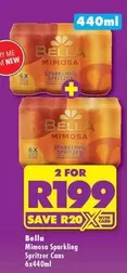 Mimosa Sparkling Spritzer Cans