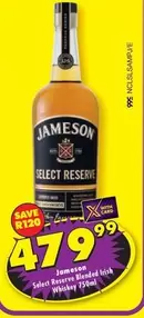 Jameson - Select Reserve Blended Irish Whiskey 750ml