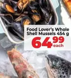 Shell - Whole Mussels
