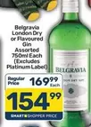 Platinum - London Dry or Flavoured Gin