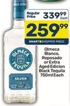 Olmeca - Blanco, Reposado or Extra Aged Edicion Black Tequila