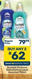 Sunlight - Platinum Dishwashing Liquid