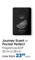 Journey Scent or Pocket Perfect Fragrances EDP