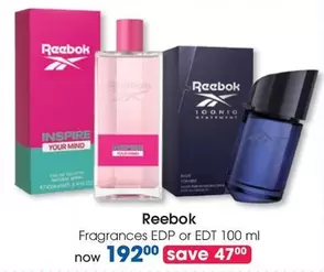 Reebok - Fragrances EDP or EDT 100 ml