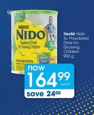 Nestlé - Nido 3+ Powdered Drink For Growing Children 900 g