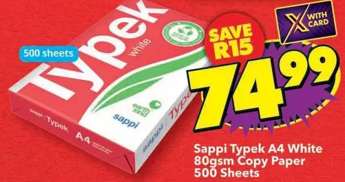 Typek - Copy Paper