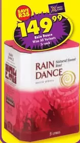 Rain Dance Wine