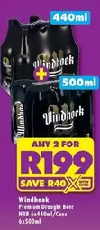 Windhoek - Premium Draught Beer HRB