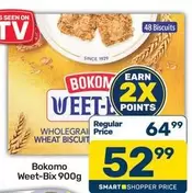 bokomo - Weet-Bix Whole Grain Wheat Biscuit
