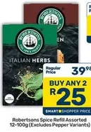 Robertsons - Spice Refill Assorted