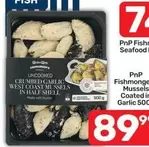 Shell - Crumbed Garlic West Coast Mussels In Half