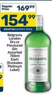 Platinum - London Dry or Flavoured Gin Assorted