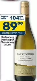 Hartenberg - Doorkeeper Chardonnay