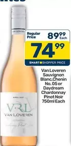 Van Loveren - Sauvignon Blanc,Chenin No. 05 or Daydream Chardonnay Pinot Noir