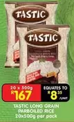 Tastic - LONG GRAIN PARBOILED RICE