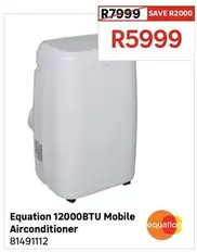 Equation 12000BTU Mobile Airconditioner
