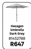 Naterial - Hexagon Umbrella