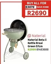 Naterial - Beta Ii Kettle Braai Green