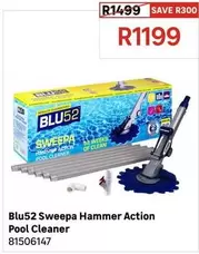 Blu52 - Sweepa Hammer Action Pool Cleaner 81506147