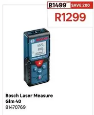 Bosch - Laser Measure Glm 40