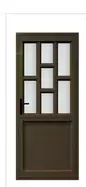 Ibuild Aluminium Stable Door Bronze Left Opening 81449946