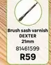 Dexter - Brush Sash Varnish 21mm