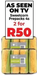 Sweetcorn Prepacks 4s