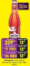 Strongbow - Gold Apple/ Red Berries Apple Cider NRB 330ml