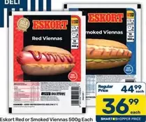 Eskort - Red or Smoked Viennas