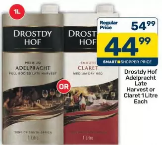 Drostdy Hof - Adelpracht Late Harvest or Claret